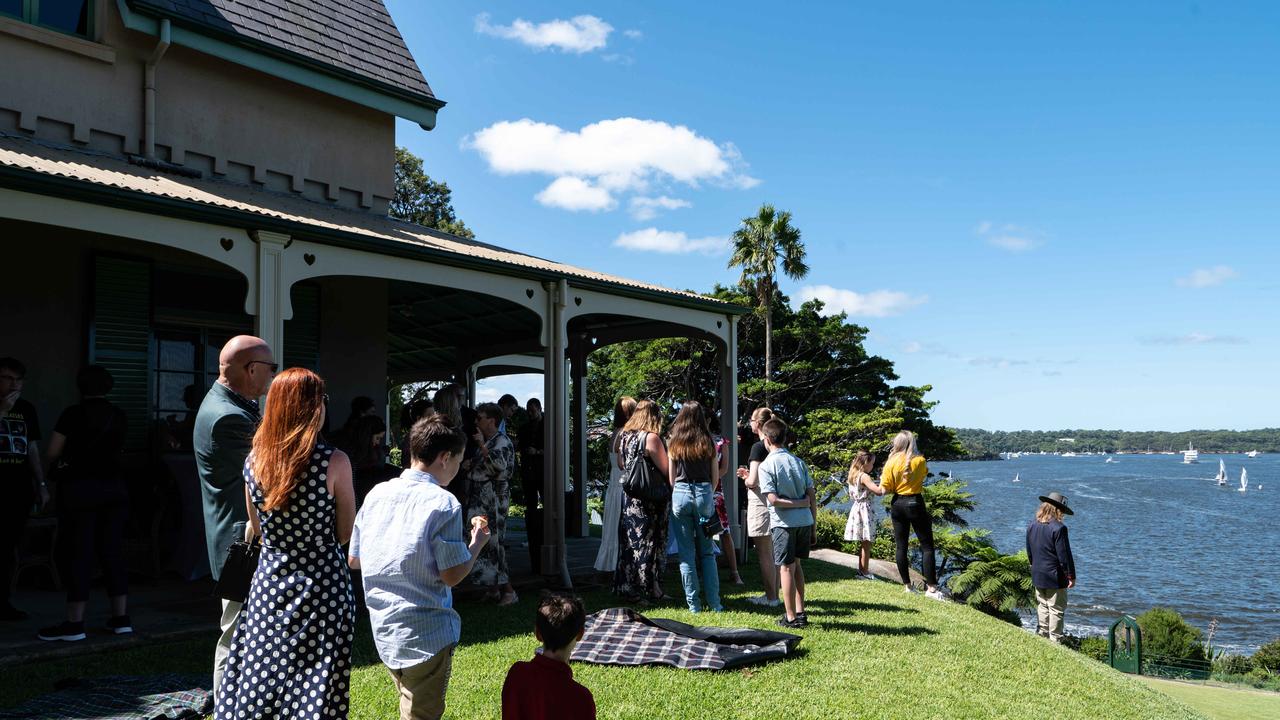 The Morrisons will have to farewell the water views from Kirribilli House. Picture: NCA NewsWire / Flavio Brancaleone