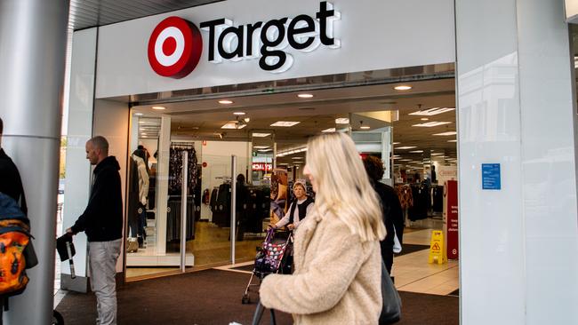 Target is preparing to close more than 70 of its stores. Picture: Morgan Sette