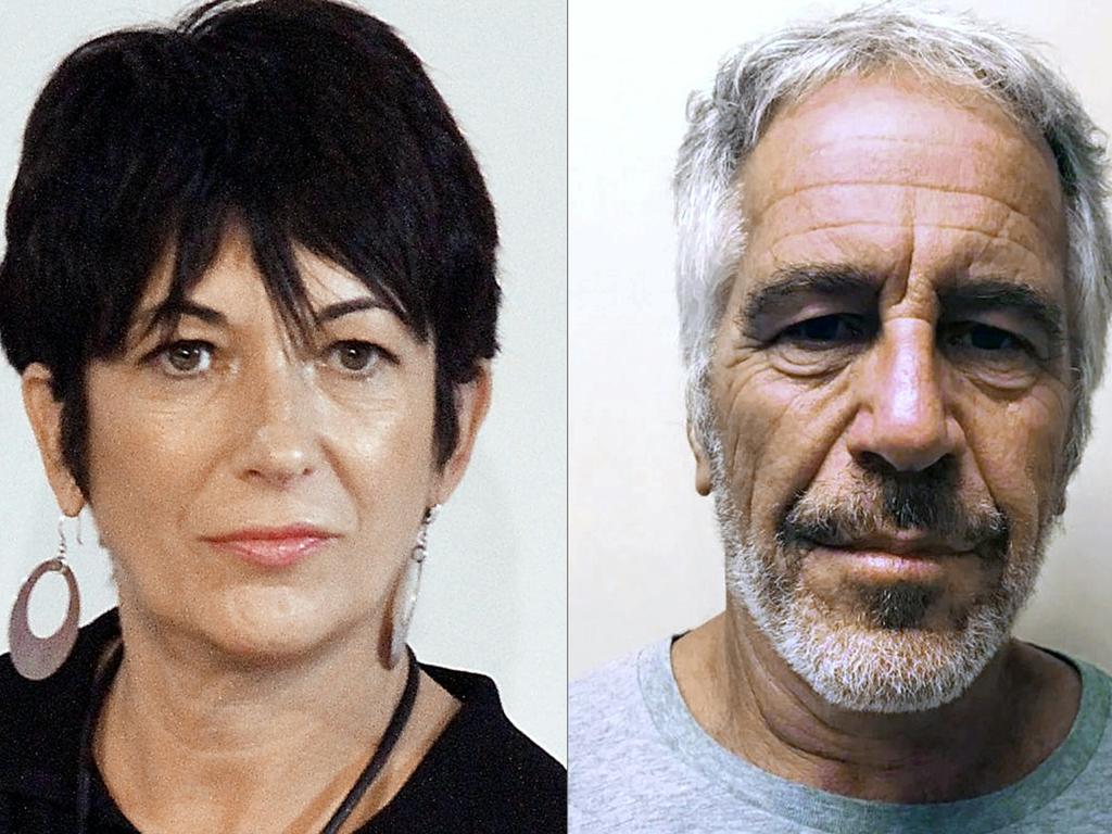 Ghislaine Maxwell and Jeffrey Epstein. Picture: Laura Cavanaugh/AFP