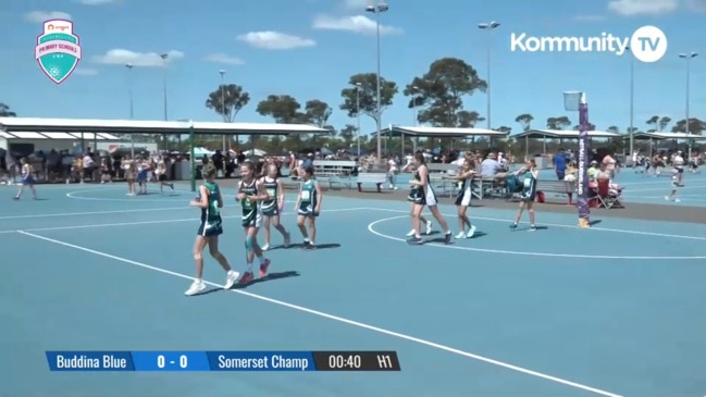 Replay: Netball Queensland Primary School Cup - Buddina Blue v Somerset College Championship