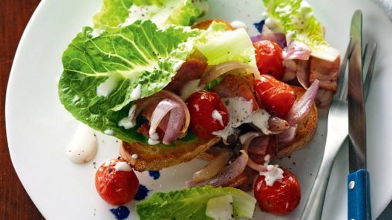 This warm BLT salad is a winner. Picture: Supplied