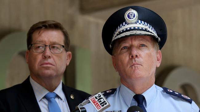 NSW Police Commissioner Mick Fuller says police should have charged Anthony Sampieri instead of letting him go. Picture: Toby Zerna