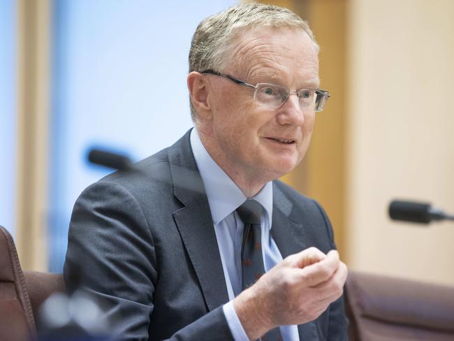 CANBERRA, AUSTRALIA - NewsWire Photos NOVEMBER 28, 2022: RBA Governor Dr Philip Lowe appears at Senate Estimates in Parliament House, Canberra. ItÃ¢â¬â¢s the first time an RBA governor has attended Senate Estimates.Picture: NCA NewsWire / Gary Ramage