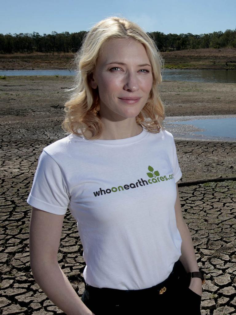 Blanchett is a passionate environmental campaigner.