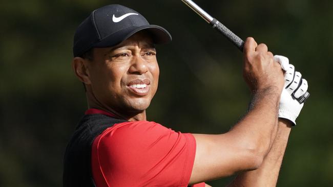 Els says young golfers on his Presidents Cup team are jostling for the chance to take on Tiger Woods. Picture: AP