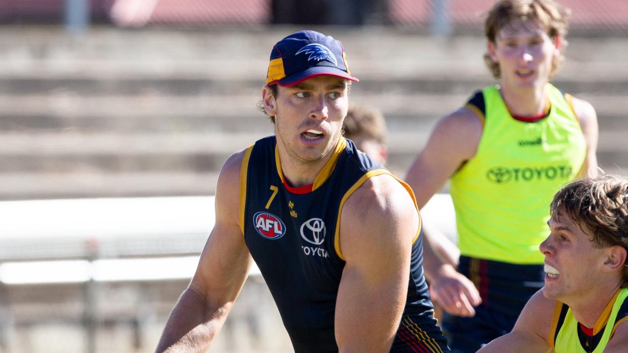 Thilthorpe will miss the start of the Crows’ season. Picture: Brett Hartwig