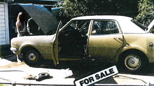 Police are looking for someone who bought a HK Holden, brown and white, in 1990.