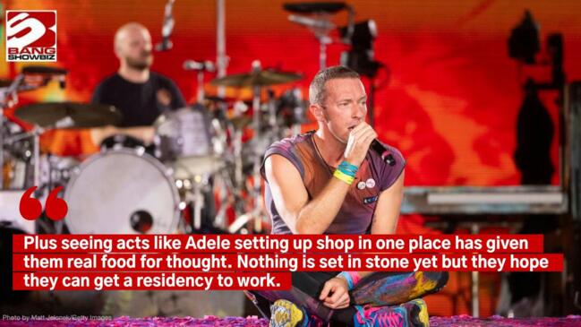 Coldplay planning 10-night residency at Wembley Stadium