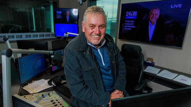 Ray Hadley is one of the stars of 2GB. Picture: Justin Lloyd.