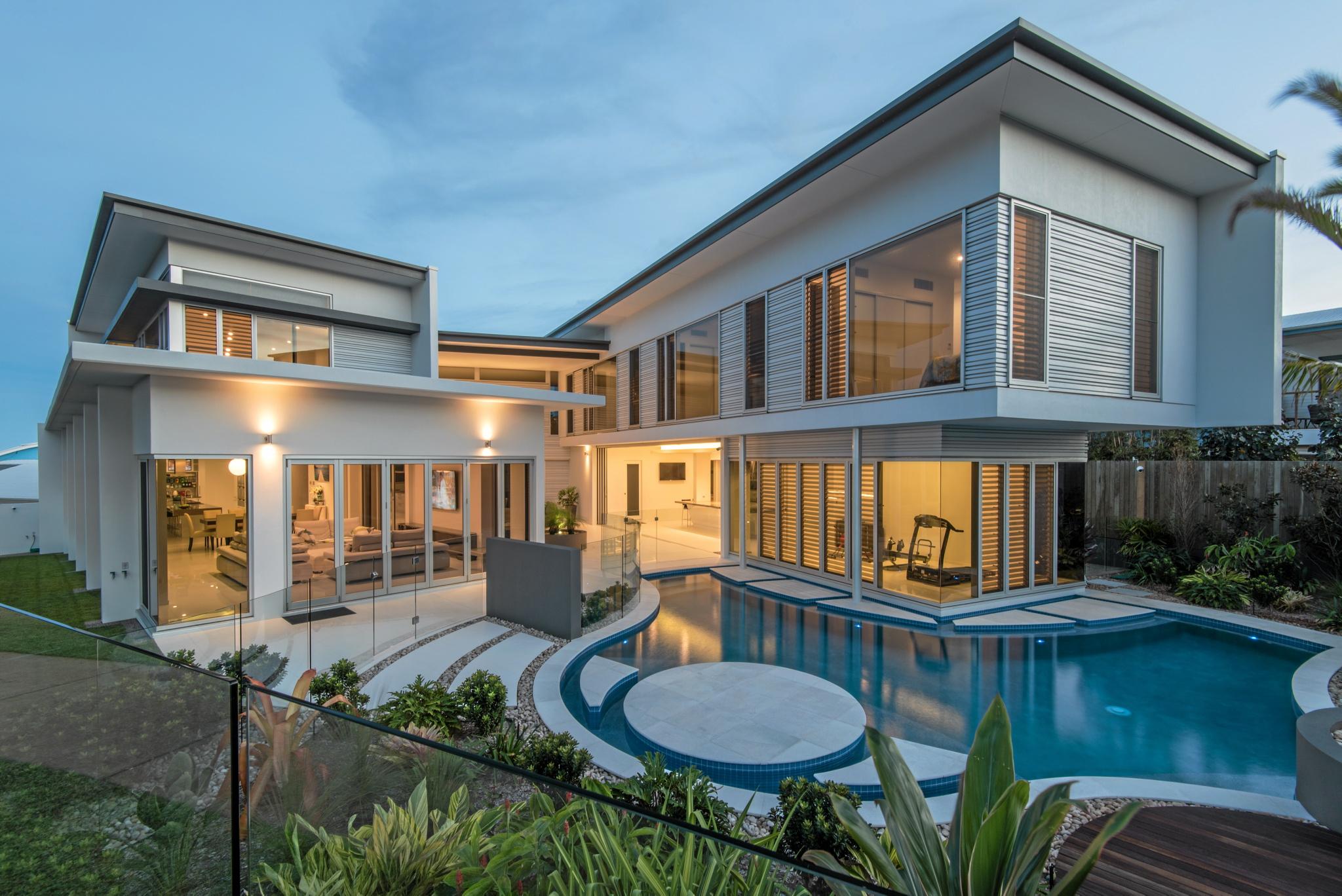 LUXURY LIVING: This Coral Cove home built by Steve Coates Constructions took out the best home over $2 million and the Wide Bay Burnett House of the Year at the Master Builders Wide Bay Burnett Housing and Construction Awards.Photo Contributed. Picture: Contributed