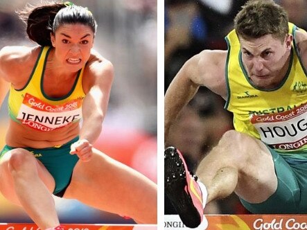 Michelle Jenneke and Nicholas Hough have more in commn that just being on the Australian team