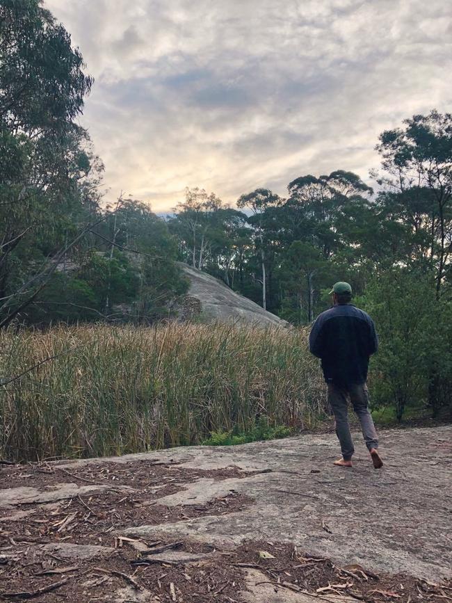 Dakota on Gulaga Mountain, Yuin Country in 2019.