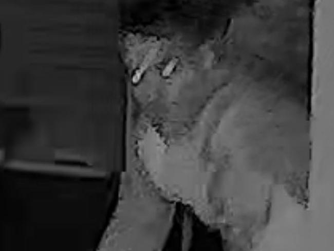 A crook has been caught on camera breaking in to the Op Shop West Footscray. Picture: Facebook