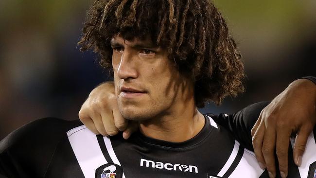 Kevin Proctor played in New Zealand’s Test loss to Australia in Canberra.