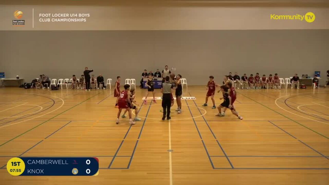 Replay: Camberwell Dragons v Knox Raiders (Boys Shield quarter) - 2024 Basketball Australia U14 Club Championships Day 4