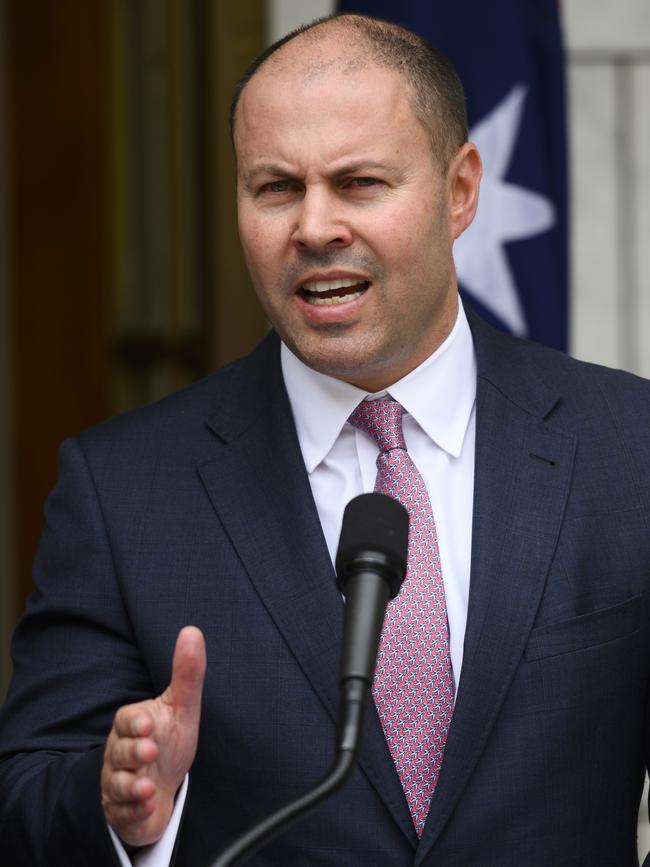 It’s reported that federal treasurer Josh Frydenberg is receiving feedback on the issue. Picture: Rohan Thomson/Getty Images