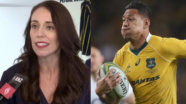 Jacinda Ardern slams Israel Folau’s anti-gay comments