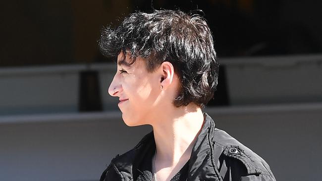 Fleur Annabelle Iris Aveline leaves Maroochydore Court Houae. Picture: Patrick Woods.