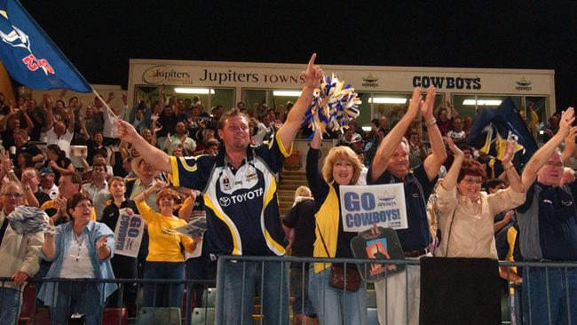 North Queensland Cowboys v Brisbane Broncos at Dairy Farmers Stadium,Townsville. Picture: Scott Radford-Chisholm