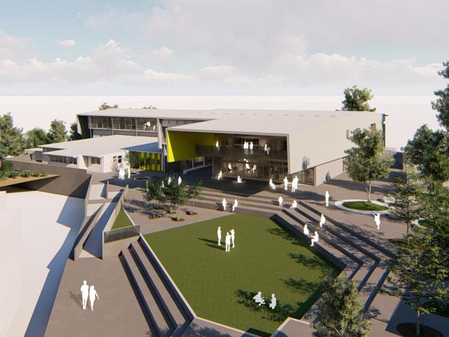 Cardijn College $18m expansion concept image.Picture: Supplied