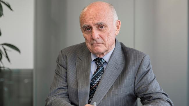 Allan Fels was tight-lipped on whether he had lobbied the government for money. Picture: Supplied