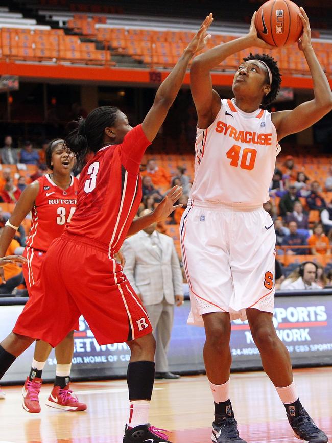 Lightning recruit Kayla Alexander in action for Syracuse Orange. Picture: Nate Shron/Getty Images