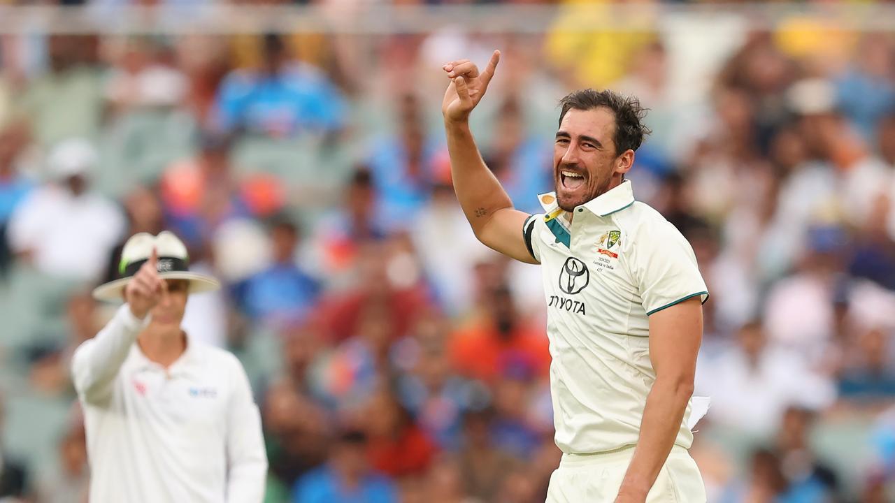 Starc knew it. Photo by Robert Cianflone/Getty Images