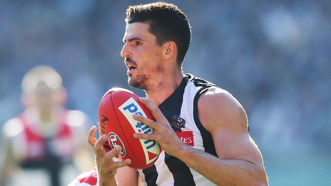 Collingwood captain Scott Pendlebury. Picture: Getty Images