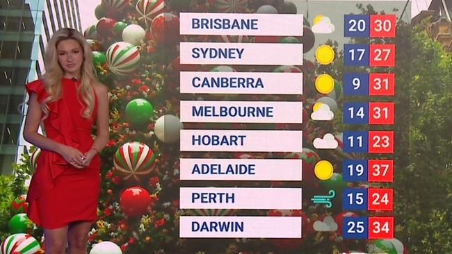 Analysis: Australia’s Christmas and Boxing Day weather forecast