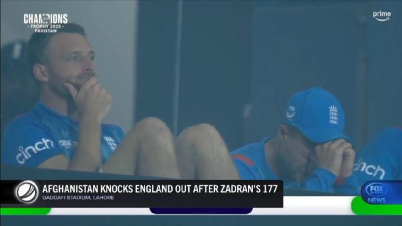 England knocked out of Champions Trophy