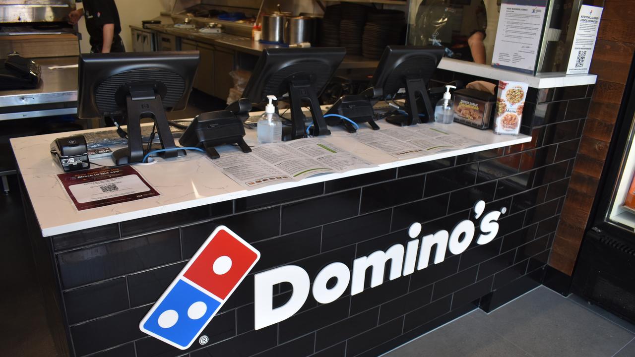 Domino's Gympie is back open for business after undergoing a major renovation to increase the kitchen size. Photo: Kristen Camp