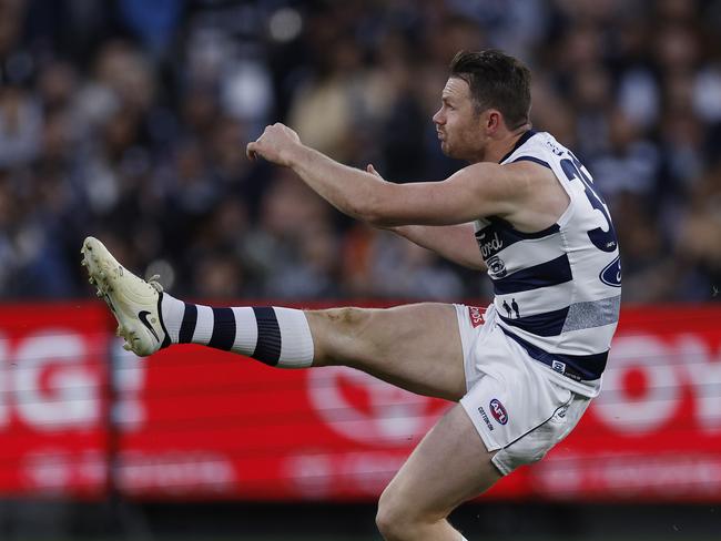 Geelong has set a return date for Patrick Dangerfield. Picture: Michael Klein