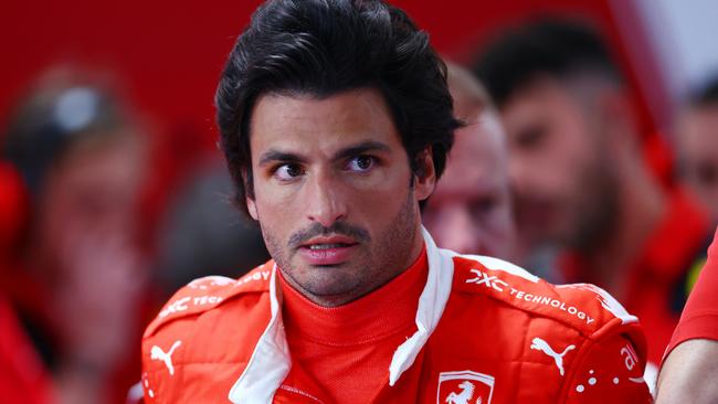 Carlos Sainz has drawn the short straw in Hamilton’s move. (Photo by Dan Istitene/Getty Images)