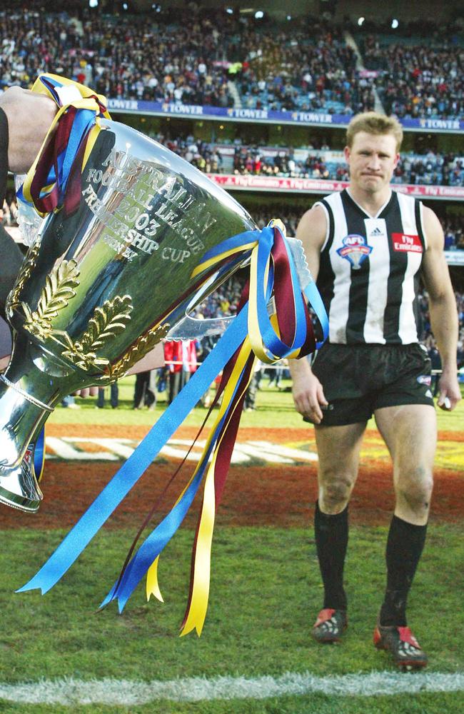 Nathan Buckley was not able to capture an elusive premiership.