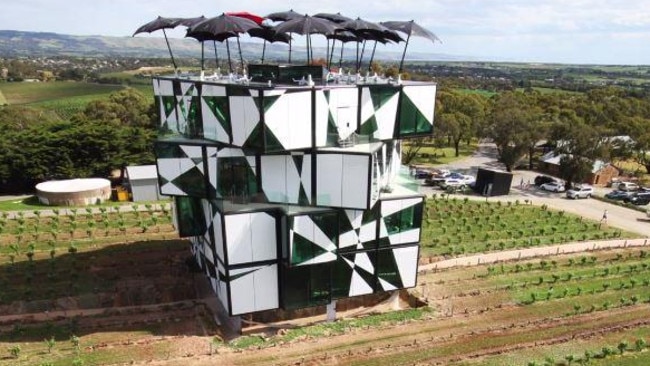 The d'Arenberg cube at McLaren Vale.