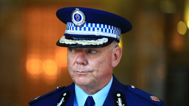 Assistant Commissioner Mark Jenkins, at the Lindt Cafe siege inquest. Picture: Adam Taylor