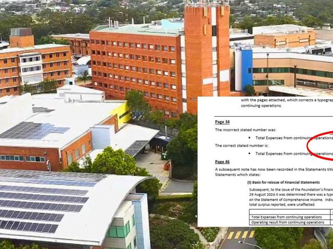 Scramble to fix $2m typo in SEQ hospital foundation finances