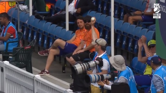 World Cup photographer's casual classic catch