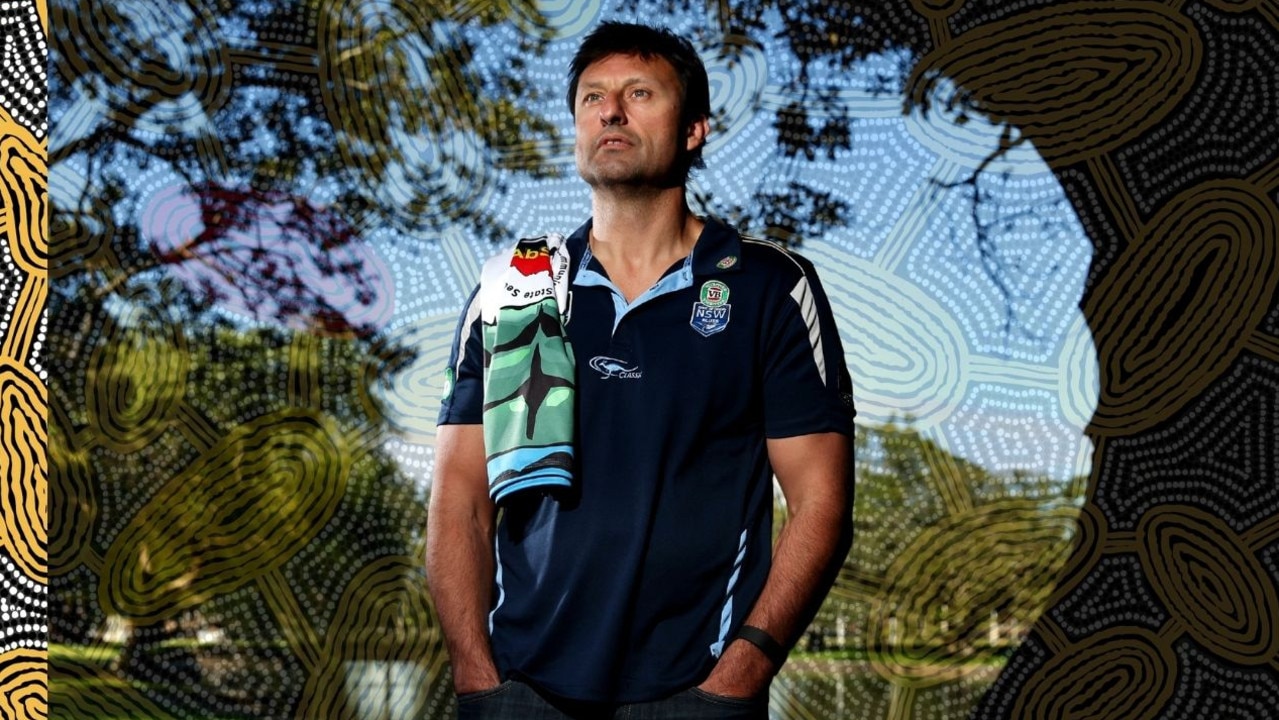 Laurie Daley has explained how he copped racism as a child.