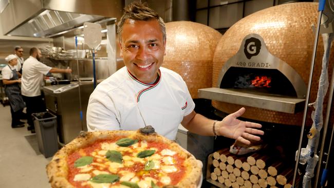 400 Gradi owner Johnny di Francesco is officially making the best pizzas in Adelaide’s east. Picture: DEAN MARTIN