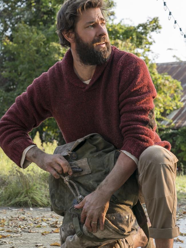 And as stoic survivalist Lee in <i>A Quiet Place</i>. Picture: Paramount Pictures