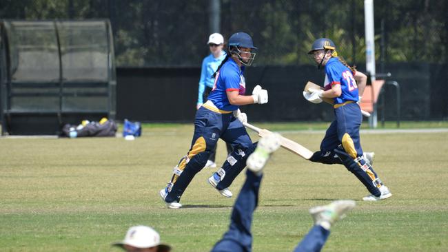 McTaggart (centre) starred for the winners. Picture: Leigh Jensen