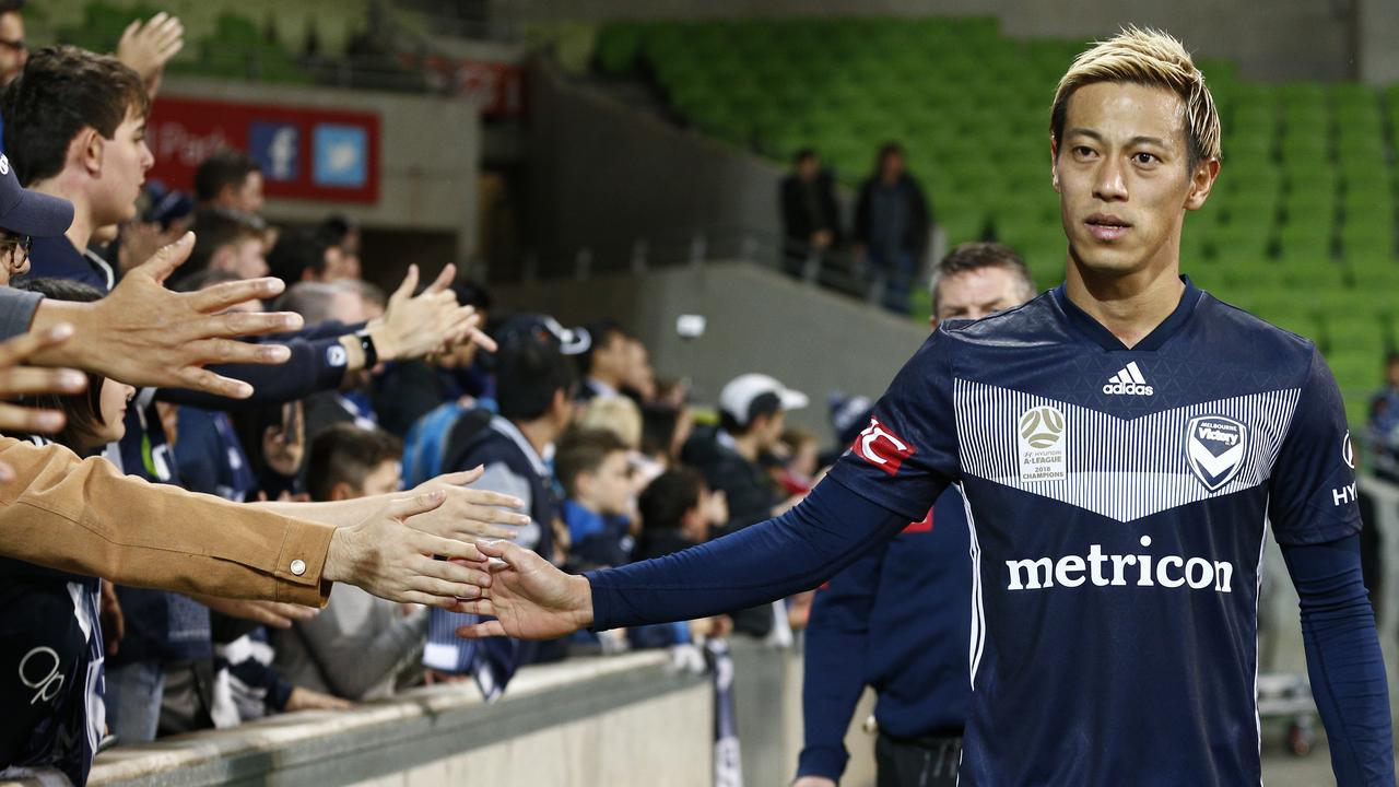 Keisuke Honda to farewell Melbourne Victory