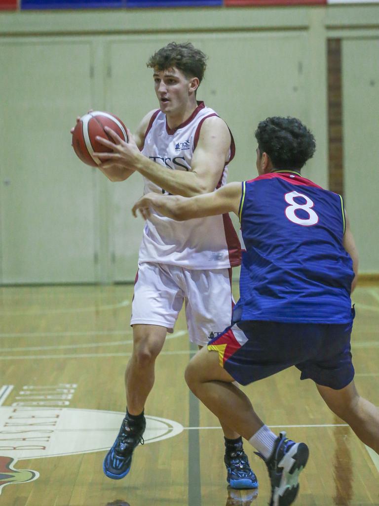 GPS basketball The Southport School v Brisbane State High School at TSS. Picture: Glenn Campbell