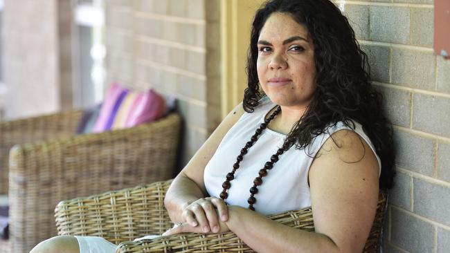 Jacinta Nampijinpa Price says attacks on Australia Day are divisive and ignore the complex history of indigenous people since white settlement. Picture: Chloe Elrich