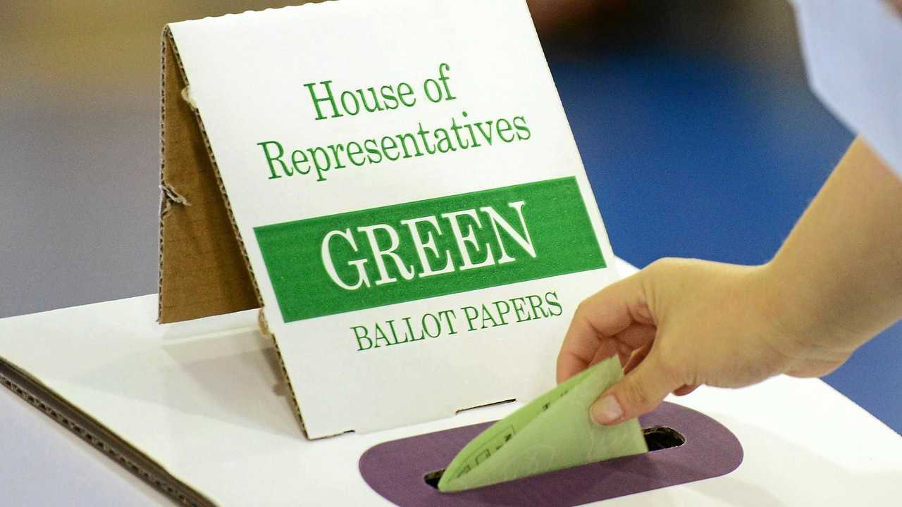 Voting in the federal election. Picture: David Nielsen