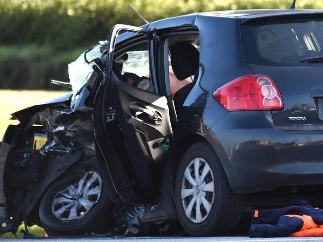 Mark Ryan’s car. Picture: Nicole Garmston