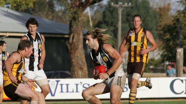 Jon McCormick starred for Wangaratta Magpies on his return from the AFL.