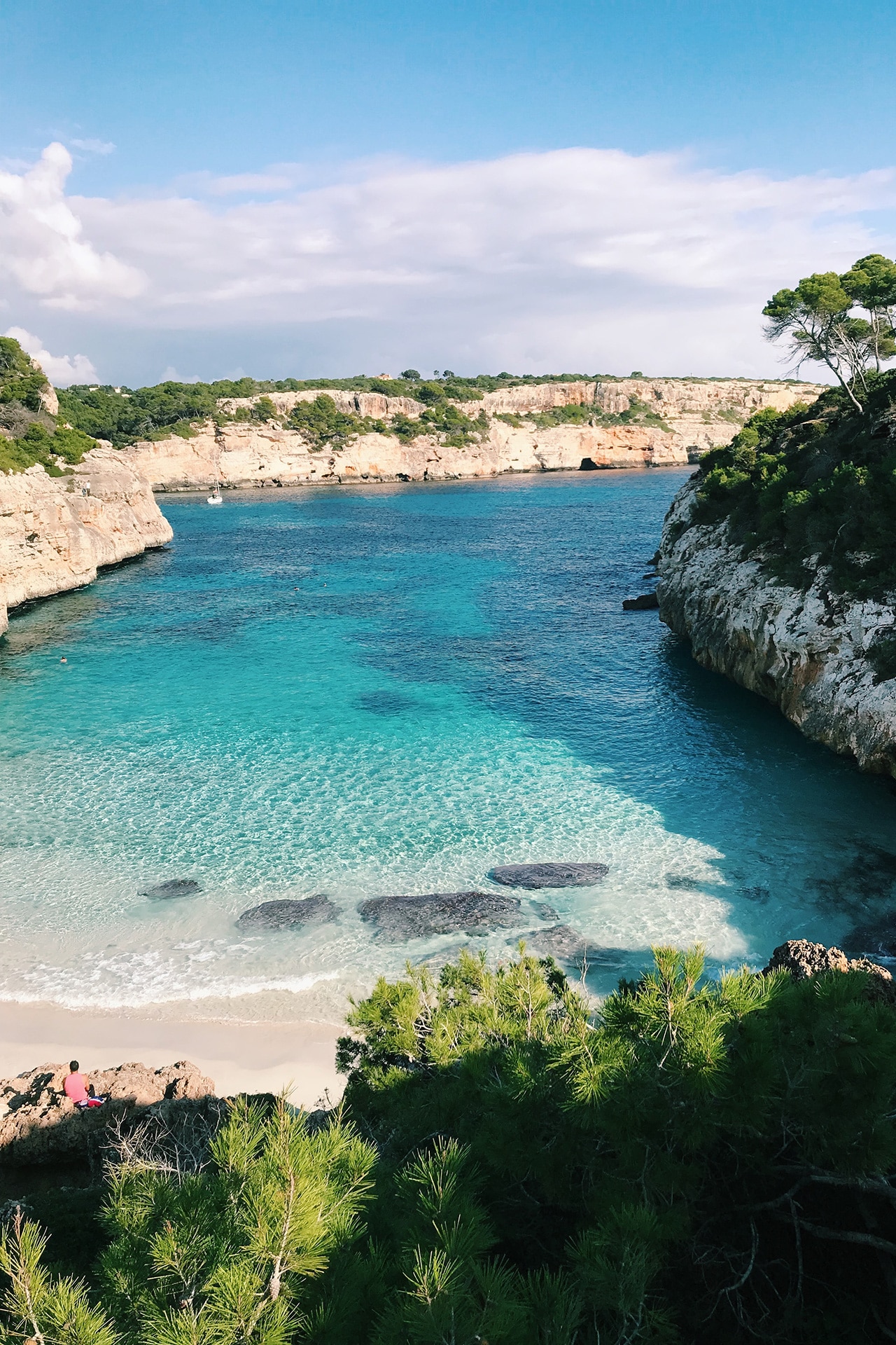 <p><em>Pictured, nearby Cala des Mor&oacute;. Image credit: Reiseuhu on Unsplash</em></p><h3>5. Cala Gran, Mallorca, Spain</h3>