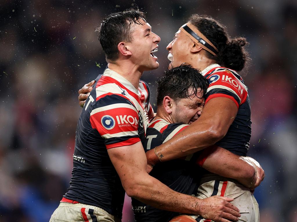 The Roosters found themselves defeating the Eels twice this season following a bye. Picture: Brendon Thorne/Getty Images